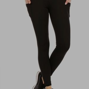 Size L Black high waisted leggings NEW